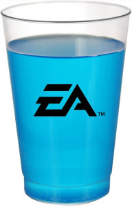 Promotional Stadium Cups: 12oz Clear Plastic Cups